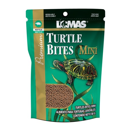 Alimento para tortuga turtle bites 90 grs