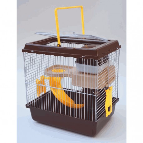 Jaula hámster café 27 x 21 x 29 cm