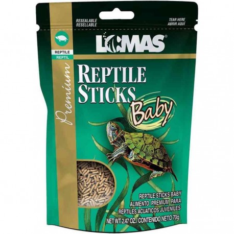 Alimento para tortuga reptil sticks baby 70grs