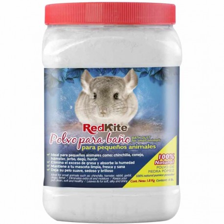 Polvo para baño para pequeños animales